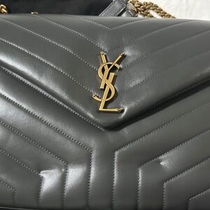 Yves Saint Laurent Gray Bags